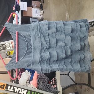 Blue dressy tanktop